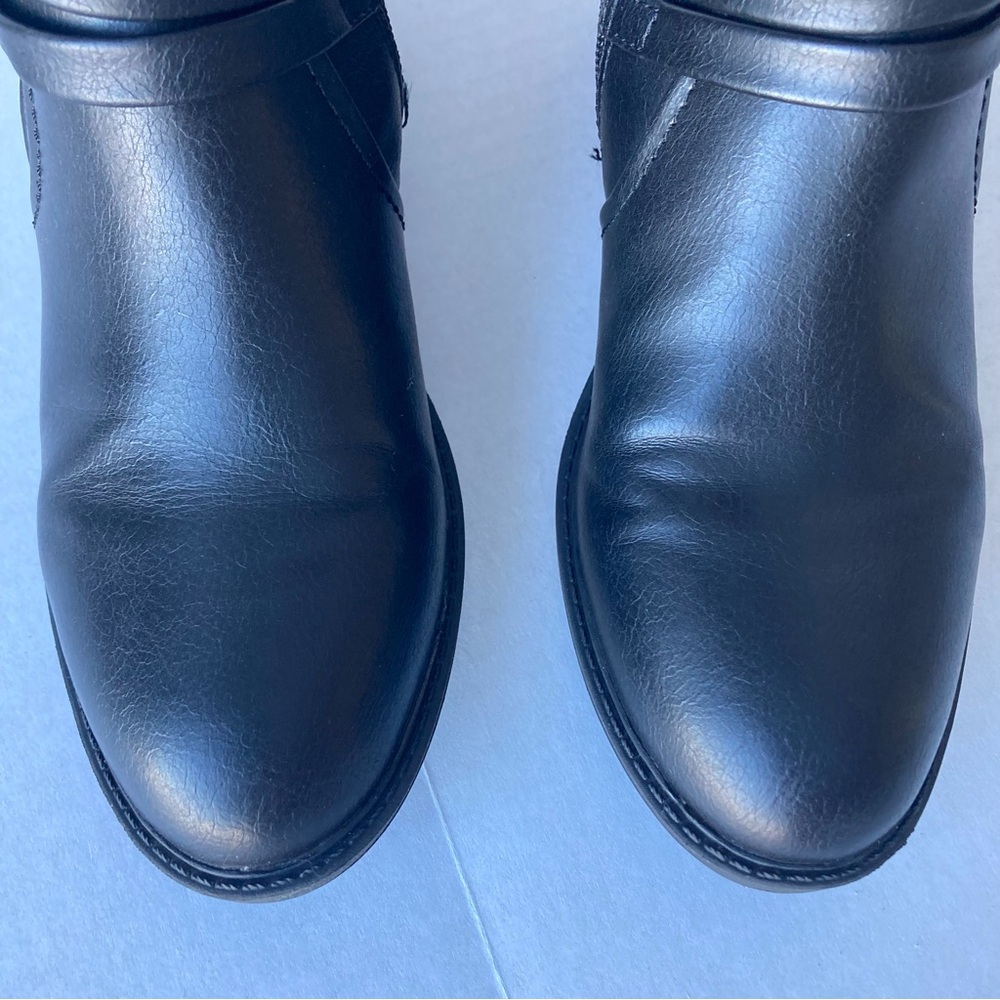 BareTraps Stratford Women Knee High Boots Equestrian Motorcycle Black Size 6.5 - Picture 2 of 11